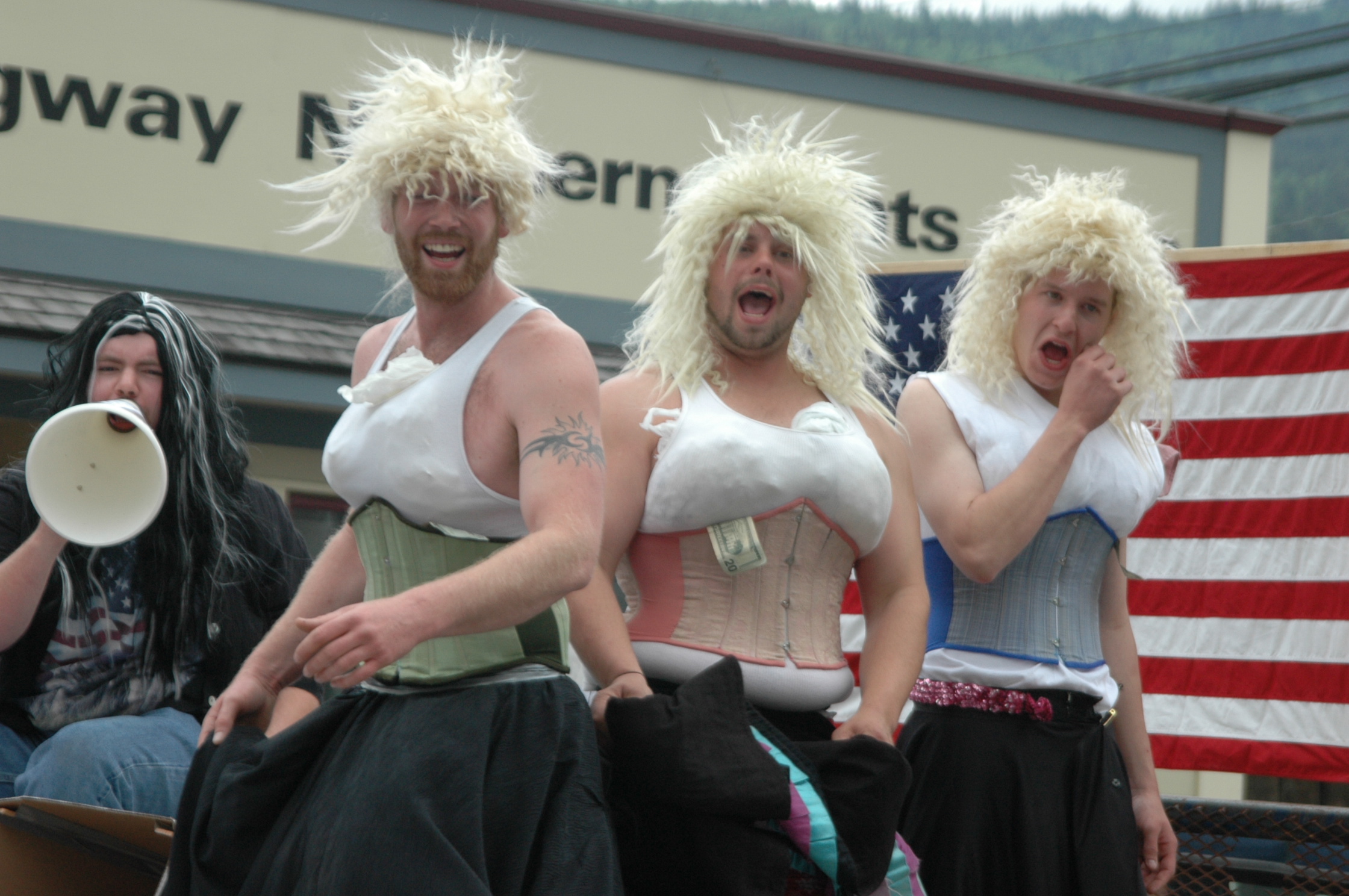 Skagway where men are men?!?!?
