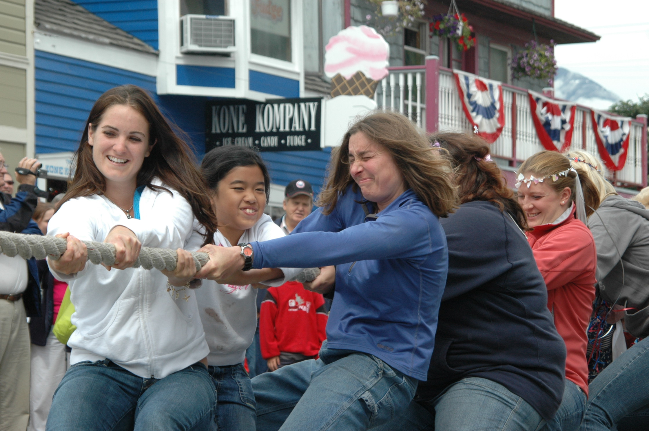 Tug a war skagway alaska