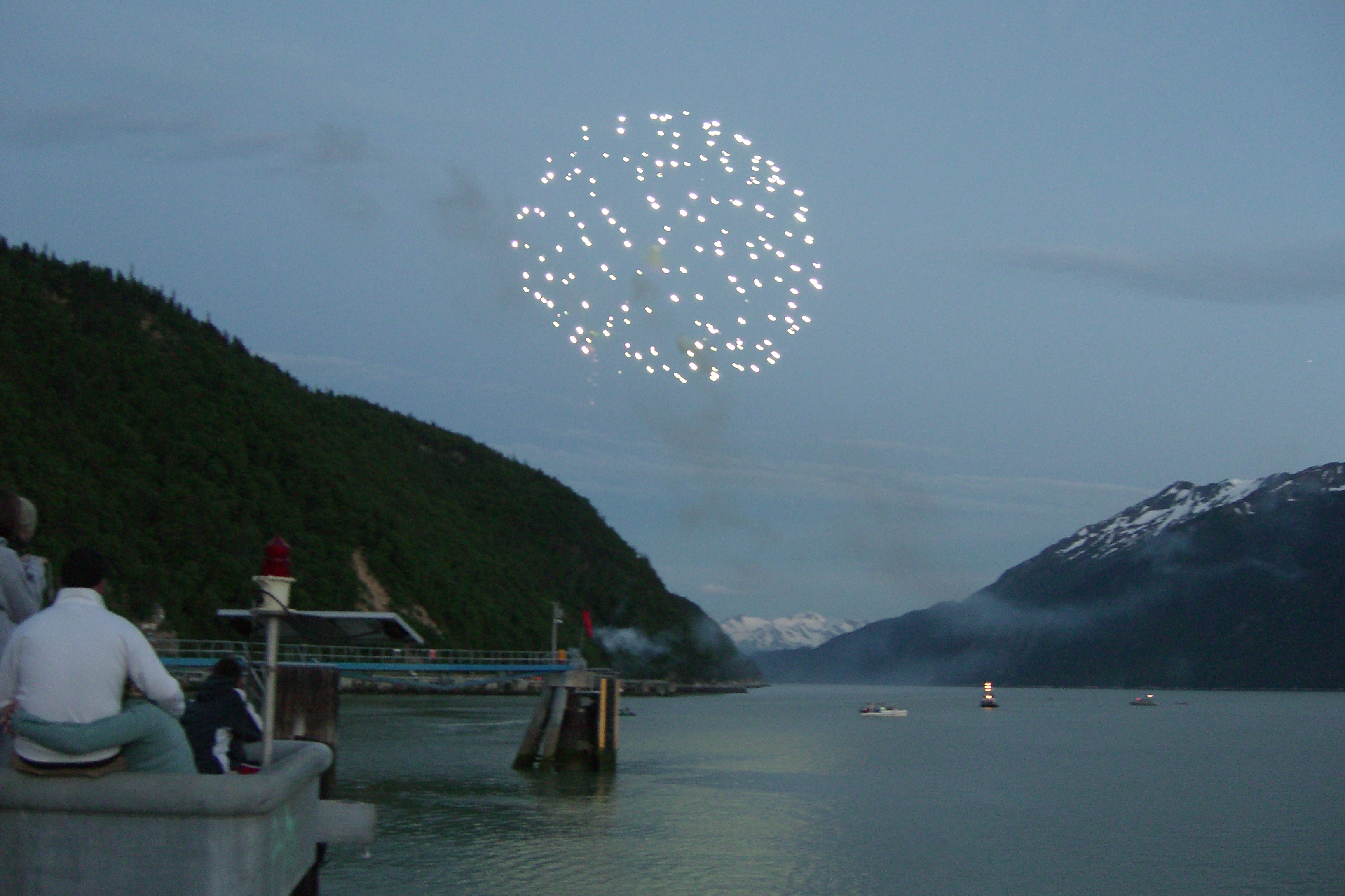 Fireworks Lynn Canal