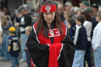 Tlingit regalia Skagway Alaska