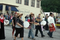 Native regalia Skagway Alaska