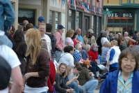 Family gathering Skagway Alaska