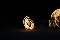 Fire twirlers