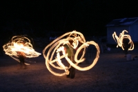Fire twirlers