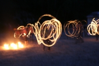 Fire twirlers