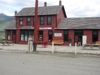 Rail Station in Carcross, information center