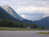 Flying into Skagway