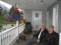 Comfort of home before the Chilkoot Trail