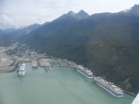 Mountain Glacier Bay Flightseeing from Skagway Alaska