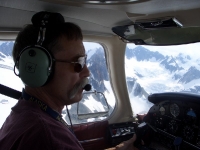 Mountain Glacier Bay Flightseeing from Skagway Alaska