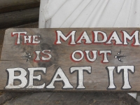 Signs in Skagway