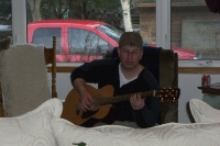 Music- Guitar for guest use at Mile Zero B&B in Skagway Alaska