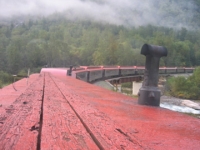 Train to Laughton Glacier