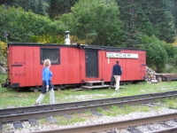 Train to Laughton Glacier Skagway Alaska