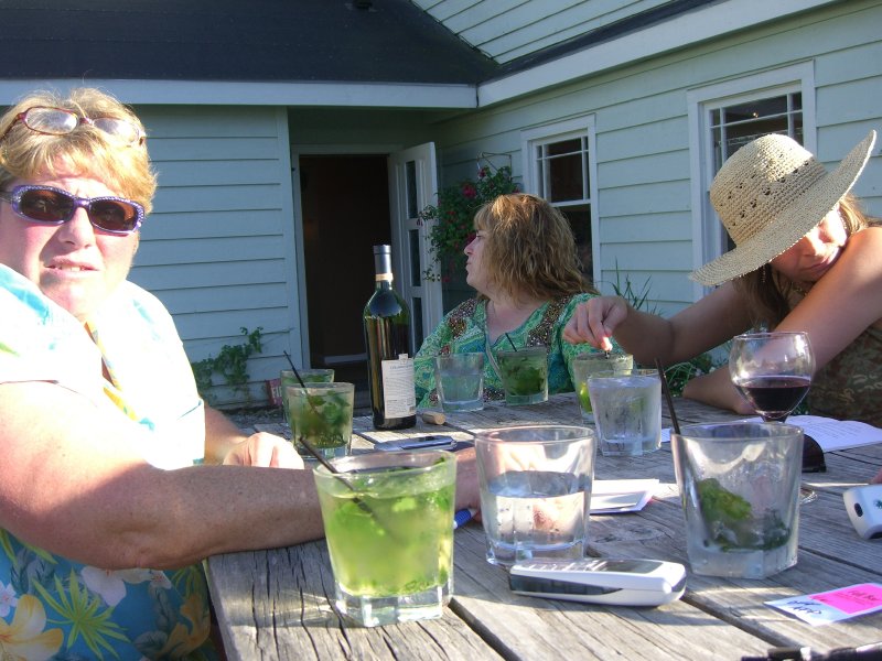Drinking in Skagway Alaska