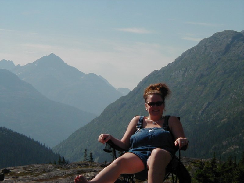 Secret Swim hole near Skagway