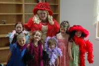 Tea Party Skagway Alaska with Dawson Dolly