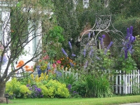Garden in Skagway Alaska