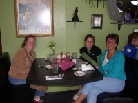 Dinner at the Stow away Cafe Skagway Alaska