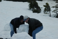 Building a Snow man in JUNE