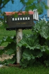 Rail road mail box in Skagway Alaska