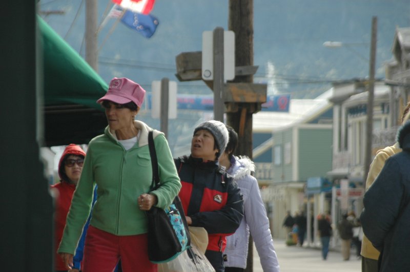 Tourist Skagway Alaska