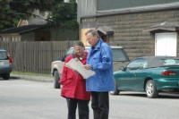 Walking Skagway Alaska