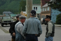 Railroad workers Skagway Alaska