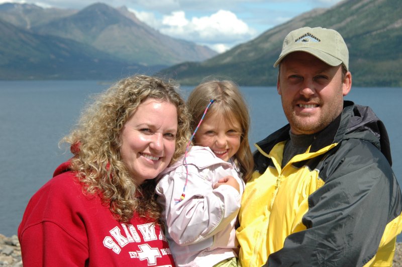 Family in Skagway Alaska