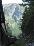 Narrow Gauge Train Railway in Skagway