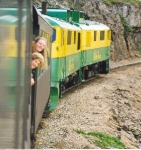 Rocky Mountain Train in Skagway Alaska