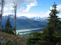 View of Skagway from Upper lake